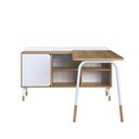 Ver imagem 5 de Mesa Escrivaninha Balcão Credenza 1 Gav Home Office Flexus 1 Porta 120cm