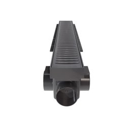 Kit 5 Ralo Linear com Tampa Vazada 50 Cm Cinza Astra - 5
