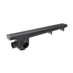Kit 5 Ralo Linear com Tampa Vazada 50 Cm Cinza Astra - 2