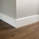 Ver imagem 1 de Kit com 10 Barras Rodapé de Poliestireno 12cmX15mm Liso 22,5m 