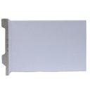 Ver imagem 2 de Kit com 15 Barras Rodapé de Poliestireno 12cm X 15mm Liso 33,75m