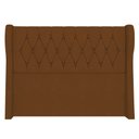 Ver imagem 6 de Cabeceira Casal King Cama Box 195cm Malva I02 Veludo Terracota - Mpozenato