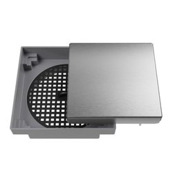 Kit 3 Ralo Oculto Quadrado de 10x10 com Tampa em Inox Astra - 5