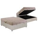 Ver imagem 1 de Colchão Casal Herval D33 Cannes 25 DF+Baú Palha 138x188