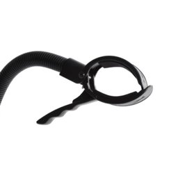 Suporte Secador Cabelo Giratorio Cabeleireiro Salao Petshop Chao Ajustavel Flexivel Regulavel - 2