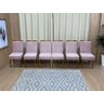 Conjunto 6 Cadeiras de Jantar Rosa 11 Luana - 1