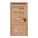 Ver imagem 2 de Porta de Madeira Maciça Modelo Veneziana C/ Batente 215 (a) X 87 (l) Montada