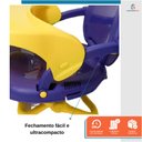 Ver imagem 5 de Cadeirinha Assento de Refeição Infantil Vicenza Azul