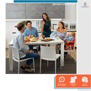 Ver imagem 6 de Cadeirinha Assento de Refeição Infantil Vicenza Azul