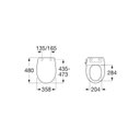 Ver mais imagens de Kit 2 Assento Sanitário Multiclean Easy Roca