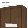 Guarda Roupa 6 Portas 6 Gavetas México - 4