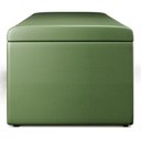 Ver imagem 7 de Calçadeira Recamier Baú para Cama de Casal King Dália 195x50 Cm W01 Couríssimo Verde Musgo - Lyam Ly