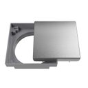 Ver imagem 7 de Kit 3 Ralo Oculto Quadrado de 15x15 com Tampa em Inox Astra