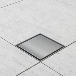 Kit 3 Ralo Oculto Quadrado de 15x15 com Tampa em Inox Astra - 2