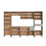 Cozinha Modulada Completa 6 Peças com Cristaleira 12 Portas 3 Gavetas Jade - 4