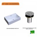Ver imagem 2 de Kit Cuba Q45 com Válvula Click Botão 1 Pol. Compace
