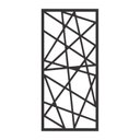 Ver imagem 1 de Painel Vazado Divisória Mdf Roma Preto Decore Painéis e Divisórias 1,80x2,60m