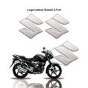 Ver imagem 3 de Adesivo Moto Logo Suzuki Modelo Escovado Resinado 3,7 X 3,7 Cm