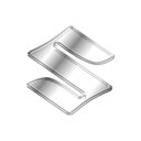 Ver imagem 2 de Adesivo Moto Logo Suzuki Modelo Escovado Resinado 3,7 X 3,7 Cm