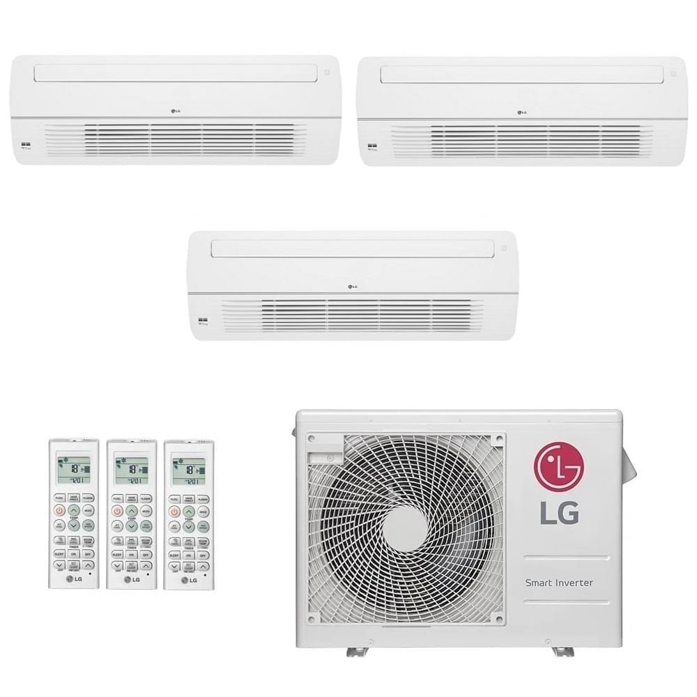 Ar Condicionado Multisplit Tri 36000 Btu2x900018000 Quentefrio Inverter Lg 220v 3901