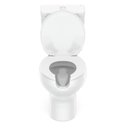 Ver imagem 5 de Kit 2 Vaso Sanitário com Caixa Acoplada e Assento com Abertura Acesso Incepa Branco/Brilhante