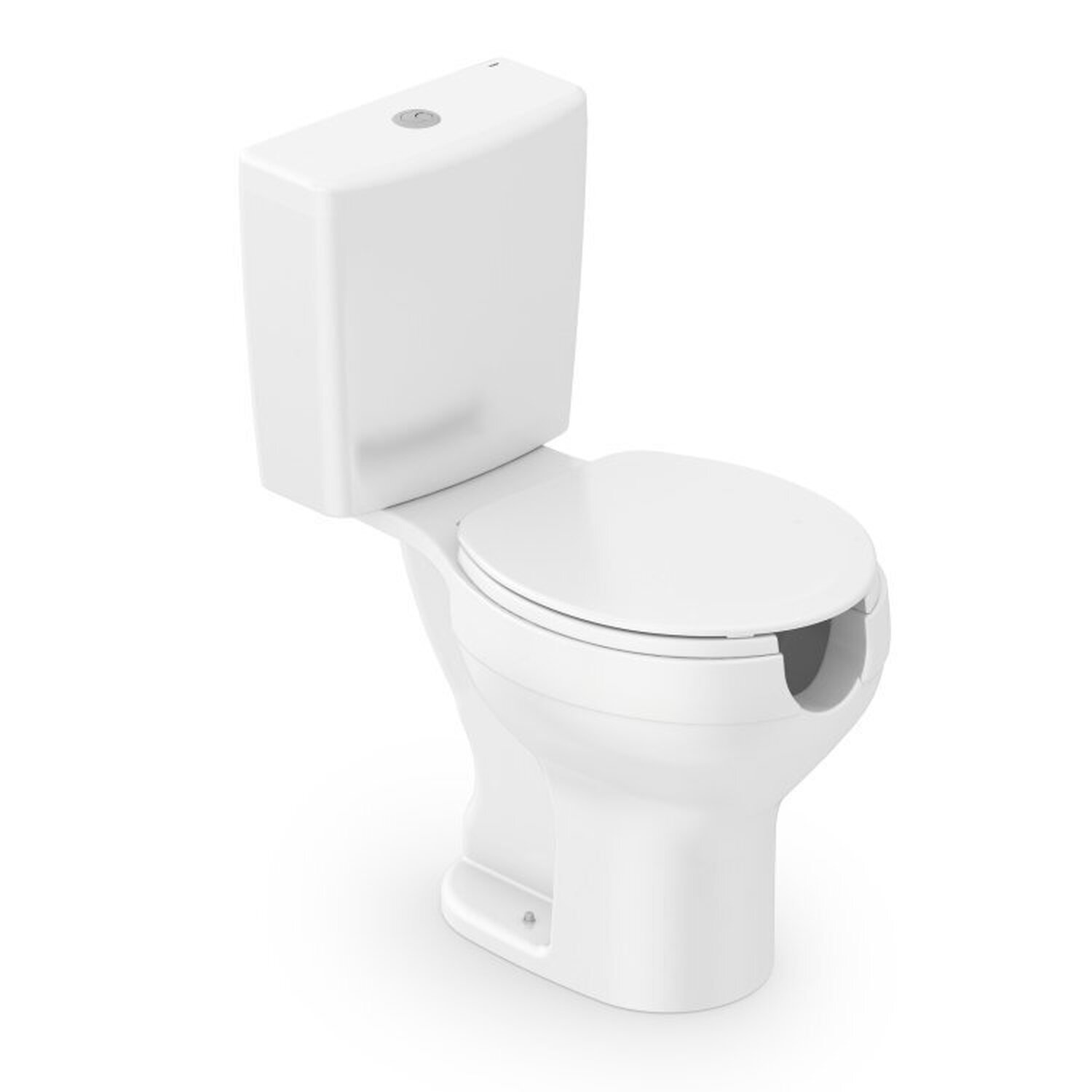 Kit 2 Vaso Sanitário com Caixa Acoplada e Assento com Abertura Acesso Incepa - 2