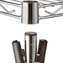 Ver imagem 5 de Estante Arame Aço Cromado 4 Prateleiras Montável Cozinha