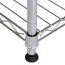Ver imagem 6 de Estante Arame Aço Cromado 4 Prateleiras Montável Cozinha