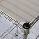 Ver imagem 7 de Estante Arame Aço Cromado 4 Prateleiras Montável Cozinha