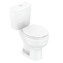 Ver imagem 2 de Kit 2 Vaso Sanitário com Caixa Acoplada e Assento Soft Close Acesso Confort Incepa Branco