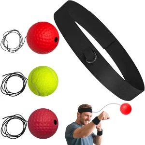 Bola Treinamento Soco Luta Treino Reflexo Boxing Magic Ball Boxe Muay Thai Kickboxing Velocidade Agi