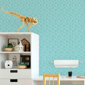 Papel de Parede Círculos 1b Arte Destaque 2,50 Metros