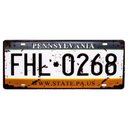 Ver imagem 1 de Placa de Carro Decor em Madeira State Route - Pennsylvania