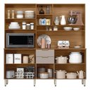 Ver imagem 4 de Kit Cozinha Compacta 10 Portas 2 Gavetas Malva Yescasa