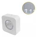 Ver imagem 3 de Kit 10 Spot Led Quadrado Fixo Sobrepor 5w 3 Opções de Luz - Branco Branco Neutro - 127/220v
