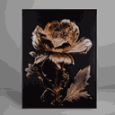 Ver imagem 1 de Quadro Decorativo Flower Antique Flower Relevo