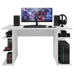 Mesa para Computador Gamer Escrivaninha 9409 Madesa - Branco - 5