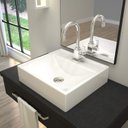 Ver imagem 1 de Kit 2 Cuba para Banheiro Q39w Ravena Compace