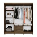 Ver imagem 4 de Roupeiro Copacabana New 6 Portas 2 Gavetas com Espelho Benetil Móveis