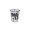 Ver imagem 1 de Copo Shot 60ml Parede Dupla p/ Cachaça Tequila Licor Pinga:Transparente/Game Over