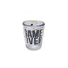 Copo Shot 60ml Parede Dupla p/ Cachaça Tequila Licor Pinga:Transparente/Game Over - 1