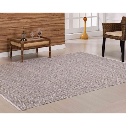 Tapete Kilim Anand 0,60 X 0,90 Bege Niazitex 05001286unibeg