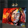 Quadro John Lennon Street Art:90x60 cm/BRANCA - 1