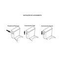 Ver imagem 7 de Kit 3 Vaso Sanitário com Caixa Acoplada com Acionamento Lateral e Assento Soft Close