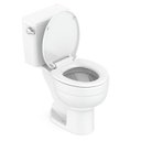 Ver imagem 3 de Kit 3 Vaso Sanitário com Caixa Acoplada com Acionamento Lateral e Assento Soft Close