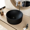 Ver imagem 1 de Kit 3 Cubas de Apoio Redonda Bl34 34x34cm Lapimat