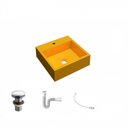 Ver imagem 2 de Kit 2 Cubas Q395 Válvula Click 1 1/2 Polegada Sifão Flexível Pvc Compace