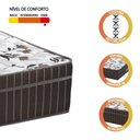 Ver imagem 3 de Cama Box Casal + Colchão Ortopédico de Espuma Firme Orthoface Polar 138x188x25cm - Suporta Até 120kg