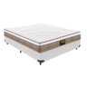 Cama Box + Colchão King Hotel Casal 138x188 King Star - 1