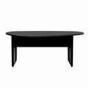 Ver imagem 2 de Mesa Orgânica 1,83m x 1,00m para Reunião com Pés em Metal F5 Office Preto